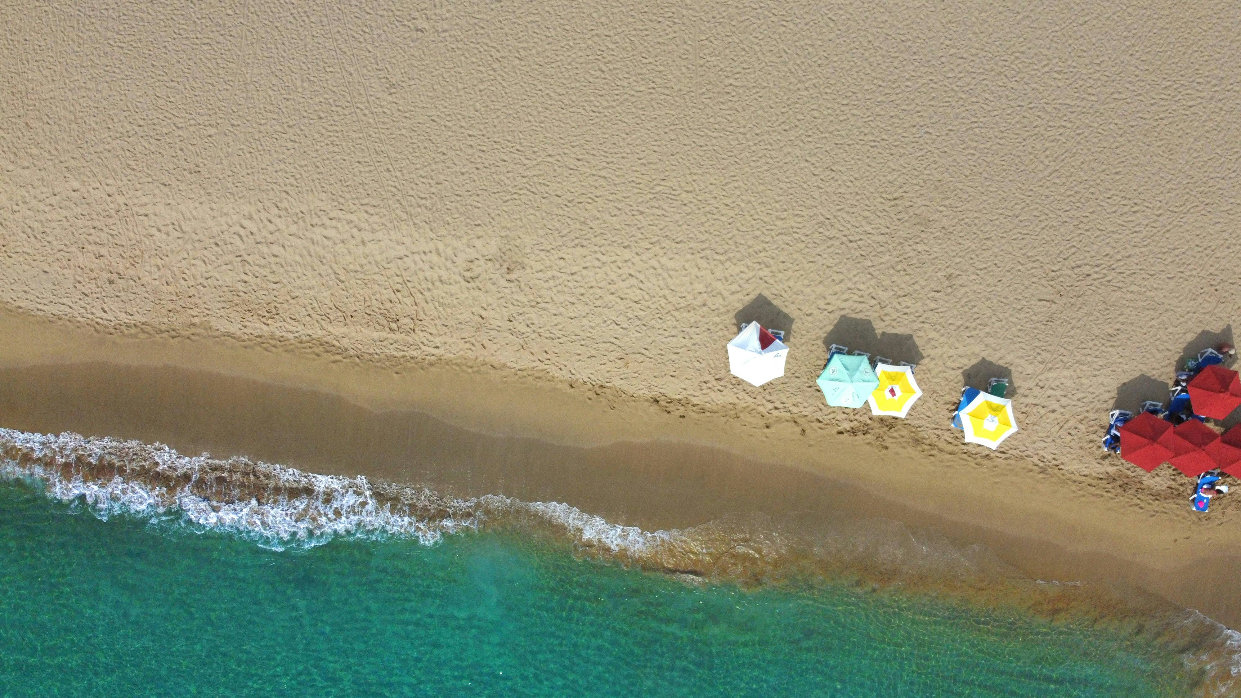 Sosúa aerial beach view